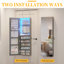 Jewelry Cabinets with Interior Vanity Mirror, Door Hanging/Wall Mounted Jewelry Armoire-347239452