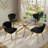 5 - Piece Round Glass Dining Set-1735099860-1735099862