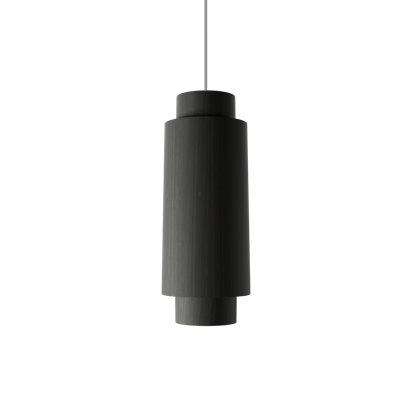 Luminaire suspendu cylindrique à 1 lumière