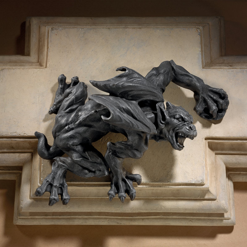 Sculpture murale gargouille Slither and Squirm
