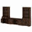 Laziza Farmhouse Entertainment Center With Bookshelf For Tvs Up To 75",Mid Century Modern TV Stand With 73"H Tall 5-Tier Bookcase With Open Storage And Barn Doors For Living Room,Bedroom,-123627537-114239057