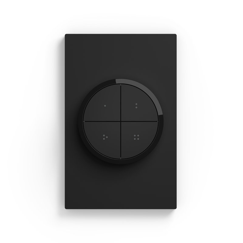 Philips Hue Tap Interrupteur noir, Noir, Noir mat