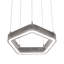 Luminaire suspendu géométrique à DEL