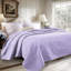 Courtepointe sarcelle à motif floral grand format léger et élégant-99221137-99221138