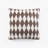 Naty Buttons Cotton Reversible Throw Pillow