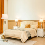 Jaban Steel Traditional Floor Lamp Set