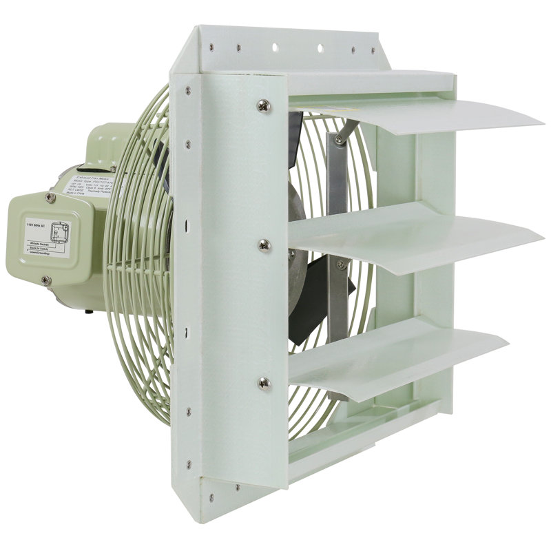 Ventilateur de volet à résistance à la corrosion Iliv8Sf12S-Cr 12 po Iliving