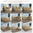 97 inch Modular Sectional Sofa Set, Extra Large L Shaped Couch with Reversible Chaise Modular Convertible Sectional Couch, Couches for Living Room Bedroom Lounge Office, Leather, Mustard Gold-1381455001-1380357780-1380542074