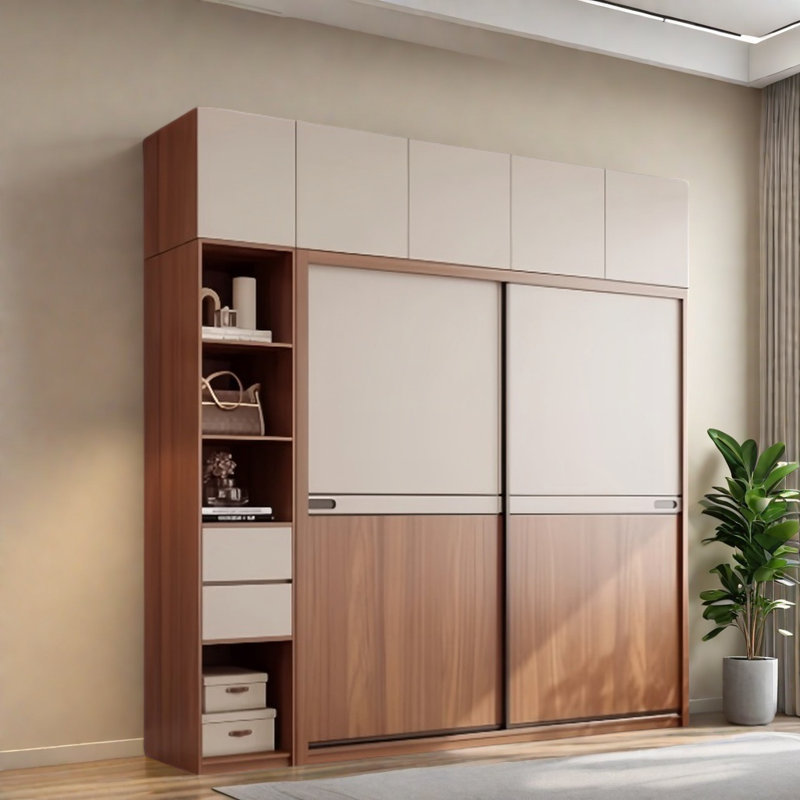 Luxurious And Simple Wardrobe, 102" H x 79" W x 24" D