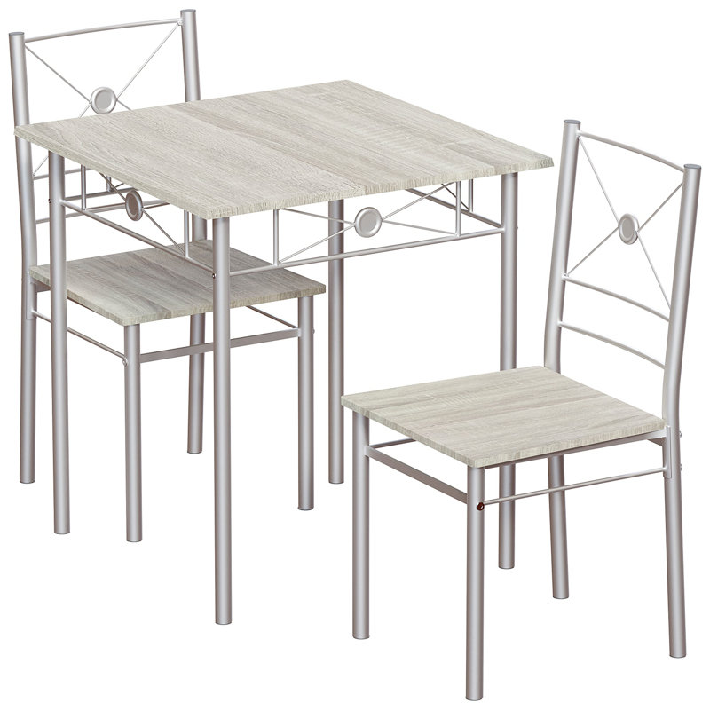 Nyvaeh 2 - Person Dining Set, Oak, Oak