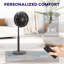 17 Stories 110cm Pedestal / Standing Fan Fan with Remote Included-1821136795