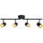 LED Adjustable 4-Head Ceiling Track Spotlight Dimmable, 5 Color Temperatures Selectable-105623030