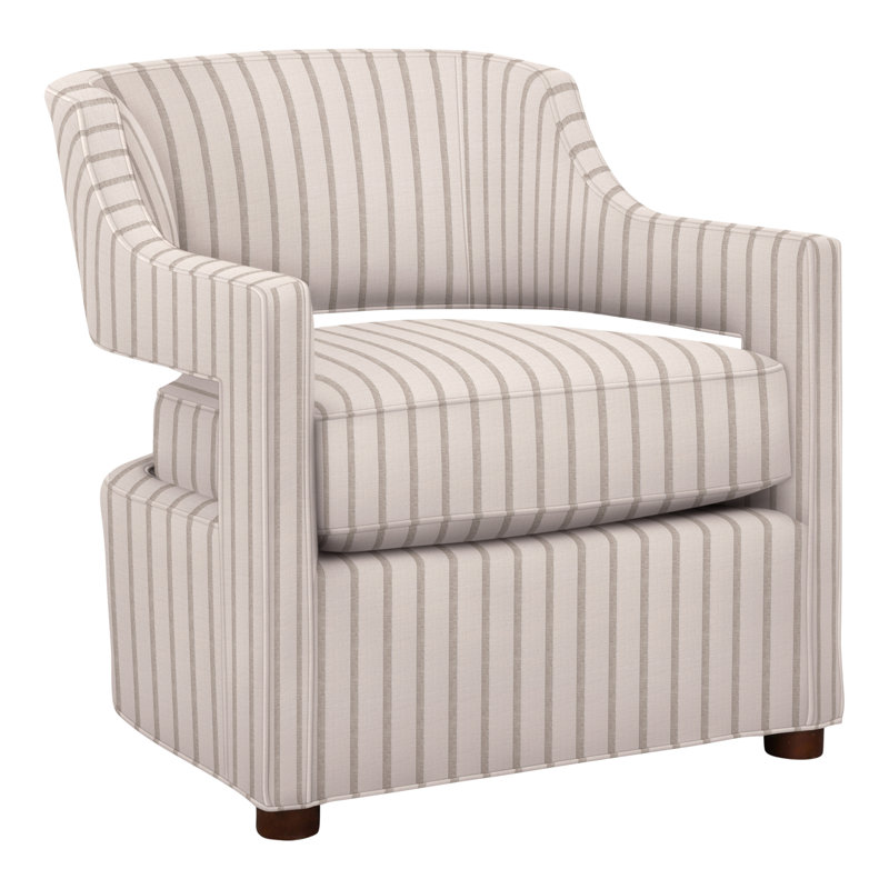 Phoebe Upholstered Armchair, Perigold Mixi Wren