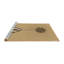 Tapis brun tissé à la machine-68659060