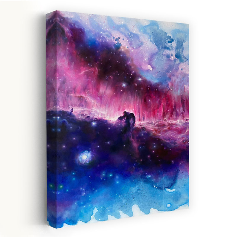 Contemporary Art Abstract Contemporary Landscape Nature Wall Art 1 Piece Wrapped Canvas Wall Art, 30.48cm H x 20.32cm W