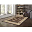 Tapis beige / noir Reanne-1863606175