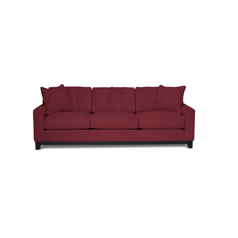 Carollton Upholstered 93'' Sofa, Heavenly Mulberry Chenille