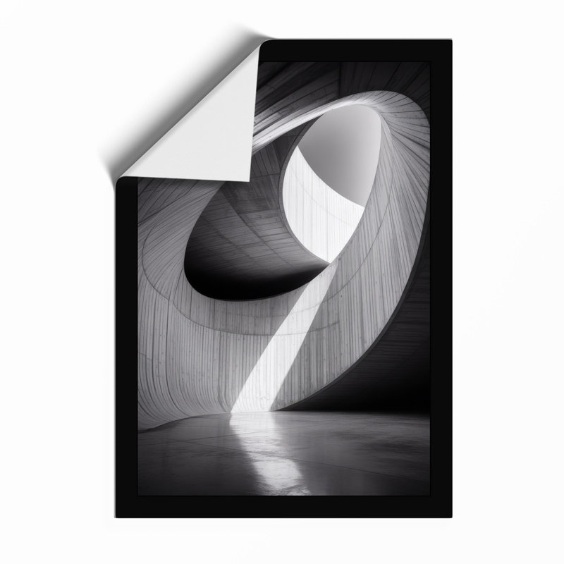 Light Through Form Industrial - Framed Print, A1 - 84.1 x 59.4 cm, Unframed