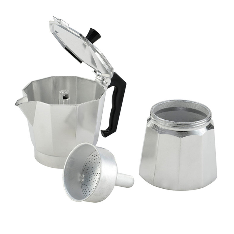 9 Cup Stovetop Espresso Maker Italian Moka Pot