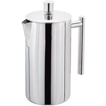 1000ml French Press Coffee Maker Double-Wall 304 Stainless Steel Coffee  Press Brews Coffee and Tea for Home & Camping 3-4 person