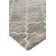 Lux Look Geometric Area Rug in Silver