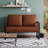 Azita 49'' Faux Leather Loveseat-851378060-840166196