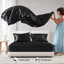 Luxury Satin Twin Sheet Set, Wrinkle-Free And Silky Smooth For Comfortable Sleep And Hair Care-122563652