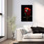 Curious Scarlet Macaw Colorful Vibrant Bird Nature Portrait Wall Art Print by Andi Halil - Print-136016317