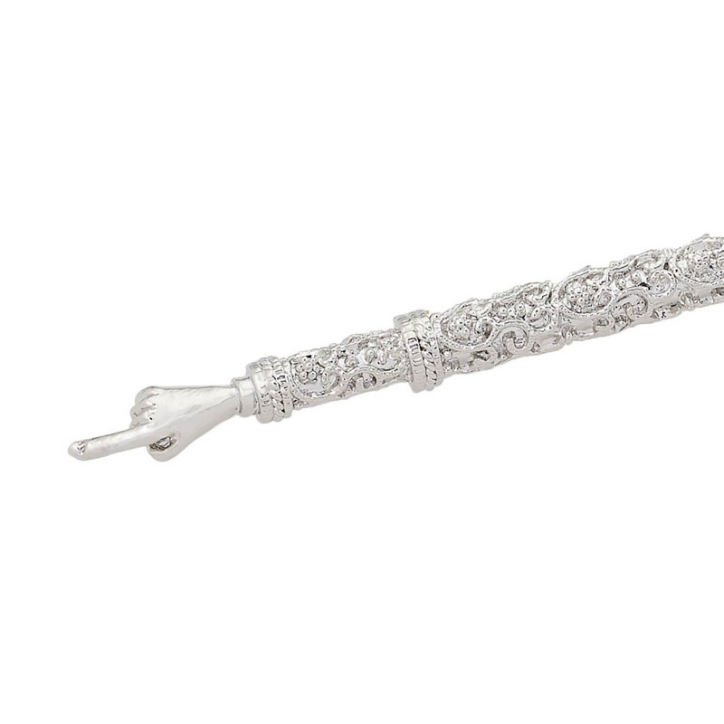 Torah Pointer with Sapphire Crystals
