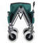 Chariot pliant 3 en 1 avec siège de banc, capacité de 500 lb, roues tout-terrain pour une utilisation extérieure polyvalente-124641993