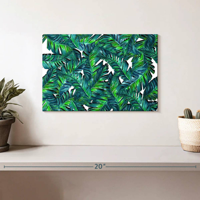 Harnek Long Palm Leaves, 8" H x 12" W