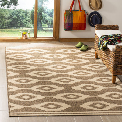Tapis intérieur / extérieur géométrique Lollar