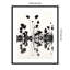 «Botanical Abstract» par Wood, reproduction d'art encadrée-1252632321