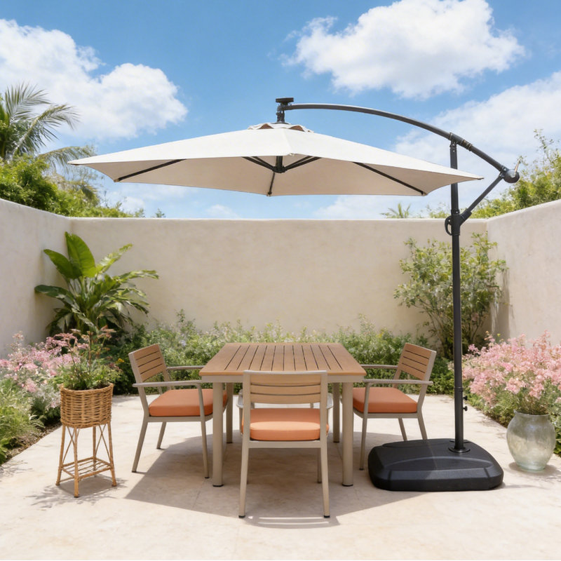 294cm Cantilever Parasol, Beige