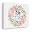Proverbes 31:25 «She Has Force and Dignity Bible Verse Canvas», art mural chrétien