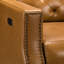 Fauteuil inclinable électrique en cuir véritable de 31,50 po Gumesindo-1780256330