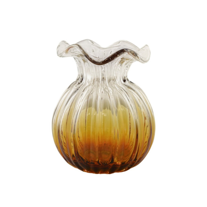 Vase en verre 8 po