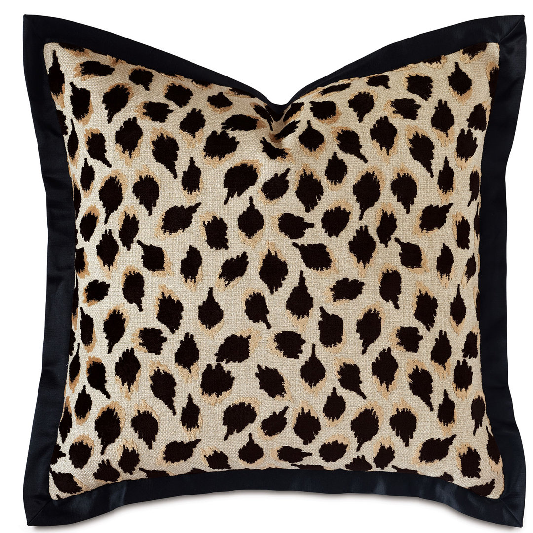 Kipling Rayon Blend Animal Print Sham Eastern Accents