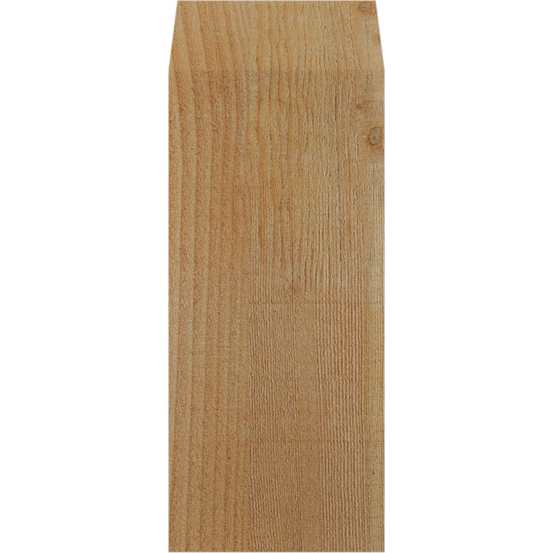 Attelle de genou traditionnelle, Douglas (sciage brut), H 16 po x l 6 po x P 8 po
