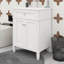 Meuble-lavabo 24 po avec lavabo, 2 portes à fermeture douce et un tiroir basculant-773933703
