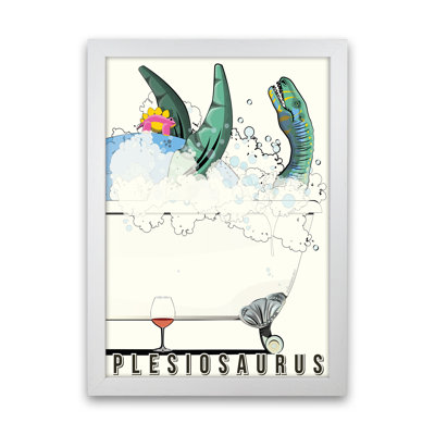 Swimming Dino - Print