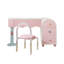 Meuble-lavabo moderne 62,99 "et commode avec tabouret de maquillage