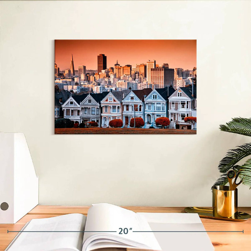 Lilie San Francisco maisons, H 8 po x l 12 po