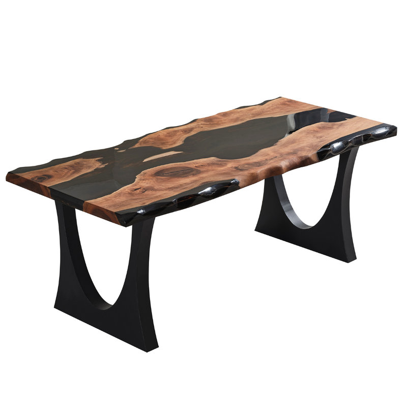 Table de salle à manger noire