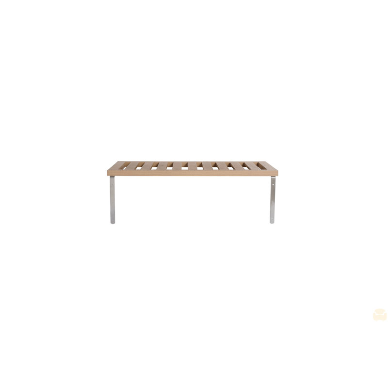 Tablettes de rangement murales de salle de bain avec 2 supports de fixation