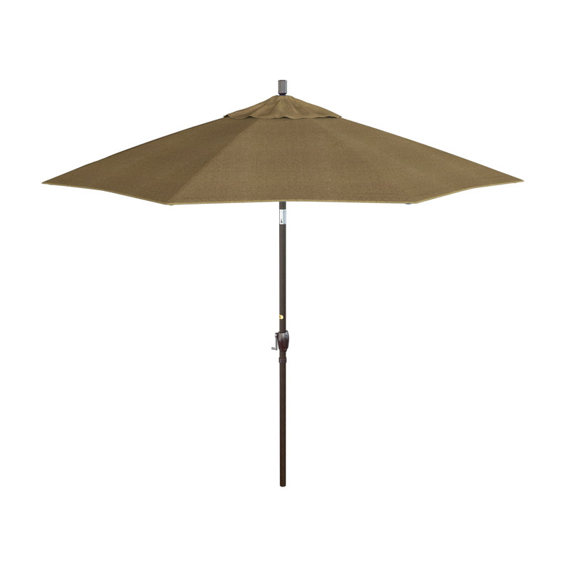 Parasol de marché 108 po Jeske, Sunbrella® ‑ lin sésame