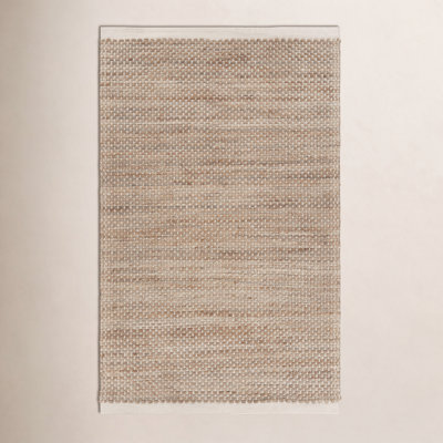 Handmade Natural Fiber Jute Rug