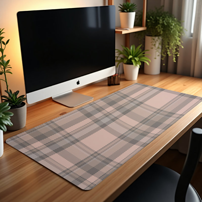 Polyester Desk Pad, 14.4x12.1
