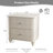 PTalia Nightstand with Fluted Top, 3 Drawers and Metal Handles-1921374182-1921374176