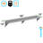 18 in. x 96 in. Stainless Steel Wall Shelf